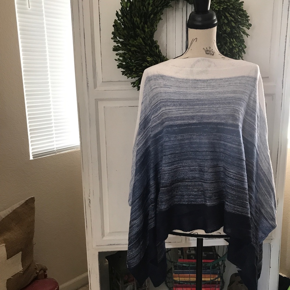 New York @ Company Poncho Sweater